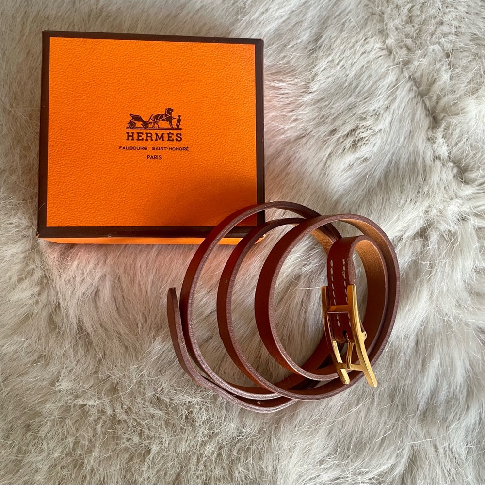 Hermès Behapi Double Tour Bracelet
